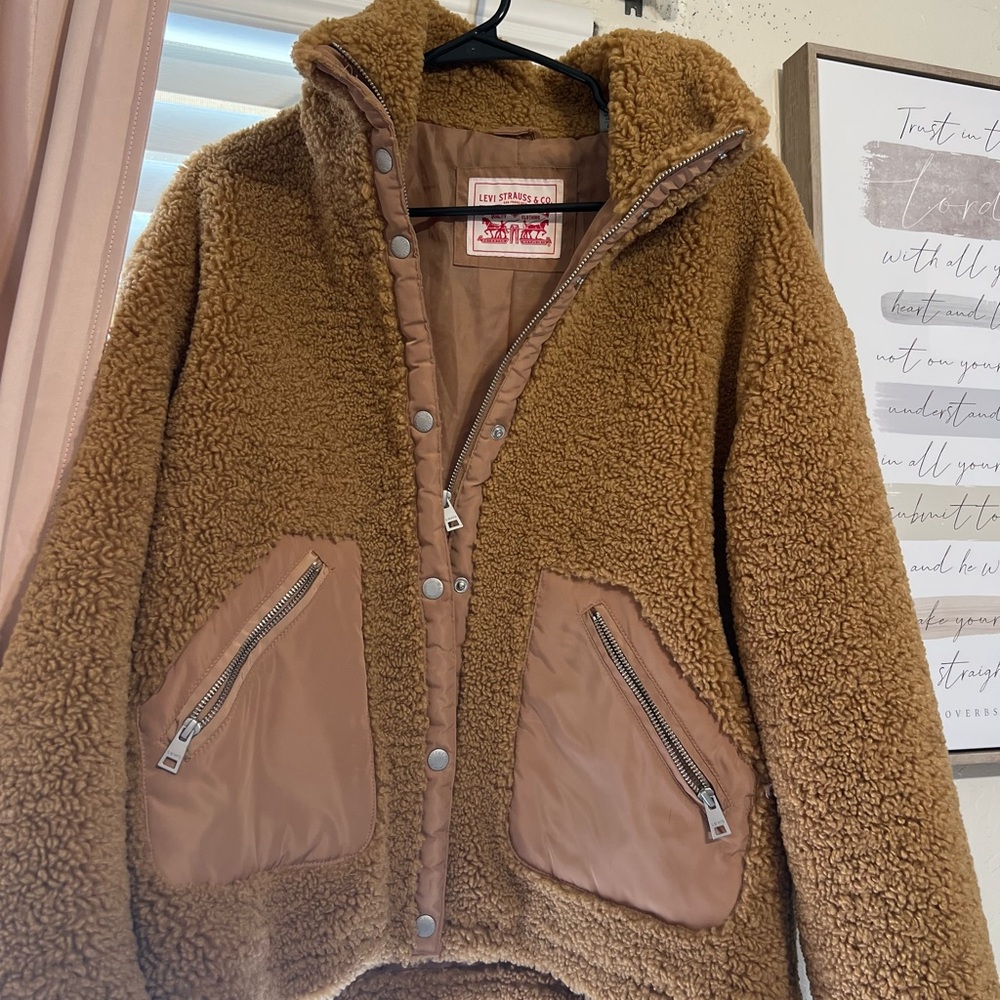 Levi's Tan Sherpa Jacket